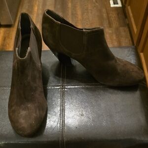Van Eli Dark Brown Ankle Booties